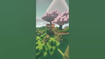 EPIC Minecraft TREEHOUSE #shorts