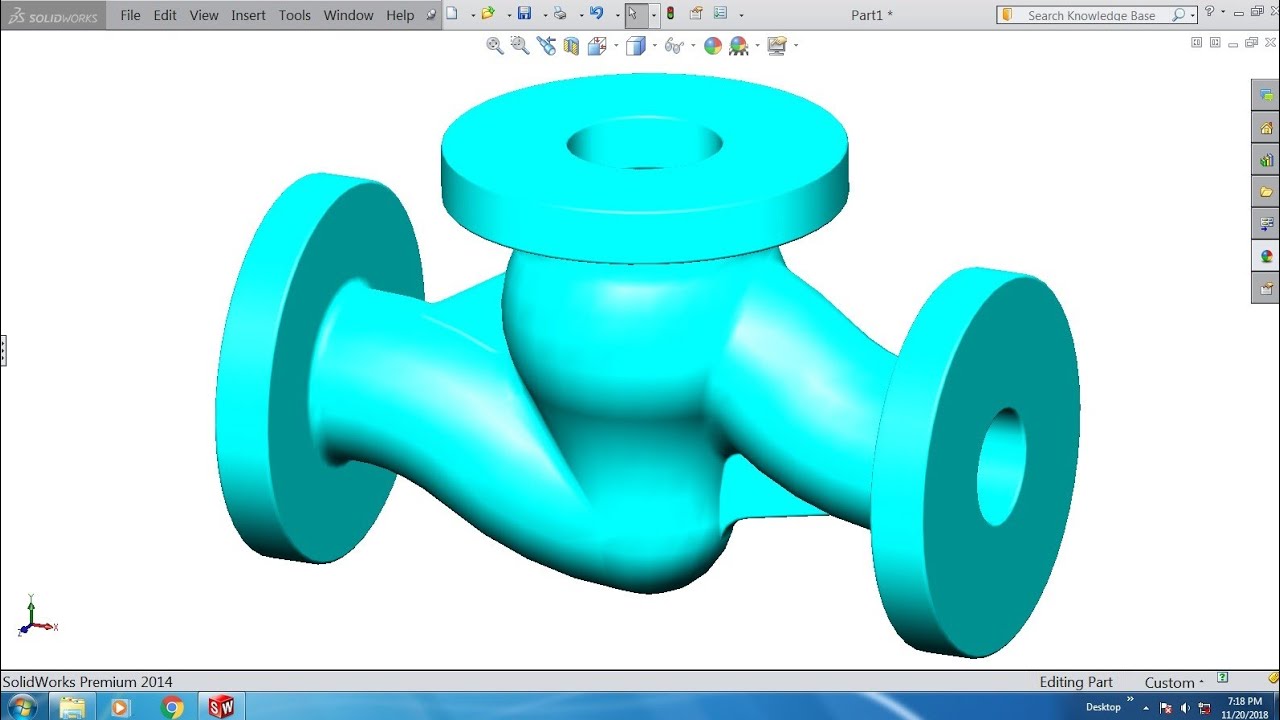 Valve model - YouTube