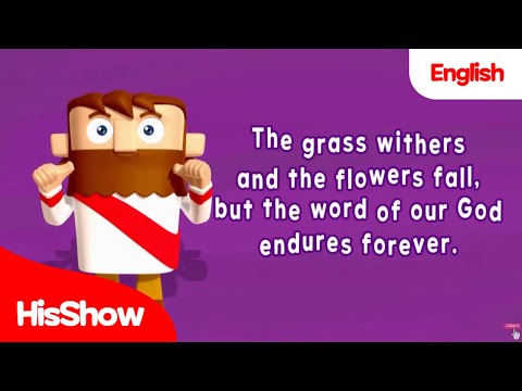 HisShow | [English Version] Bible Chant | Isaiah 40:8 | Scripture Memory Chant