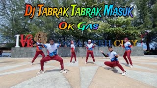 Dj Tabrak Tabrak Masuk Ok Gas || Tik Tok Viral || Dance Fitness || Happy Role Creation