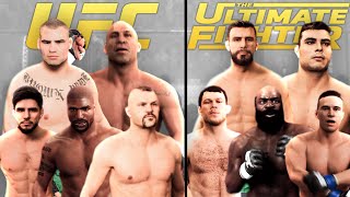 Can The Ultimate Fighter Competitors BEAT The Coach? UFC Simulator