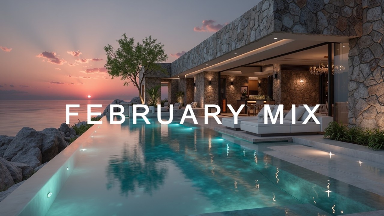 Дип-хаус музыка: Февраль 2026 - Melodic Deep House ~ Романтический закат