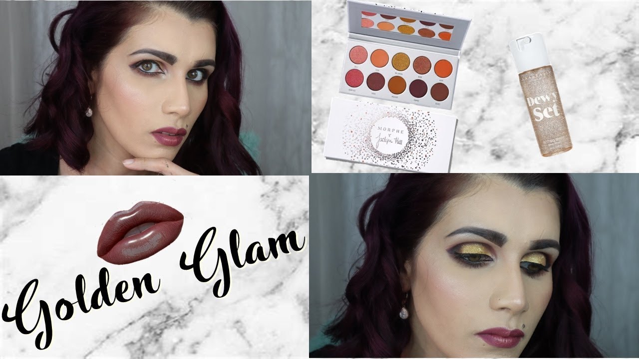 Golden Glam Makeup Tutorial makeup artist