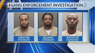 Columbus police arrest three gang members, searching for two more