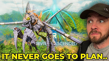 Ark Noob Attempts Taming Rhyniognatha (Oh My Goodness..)