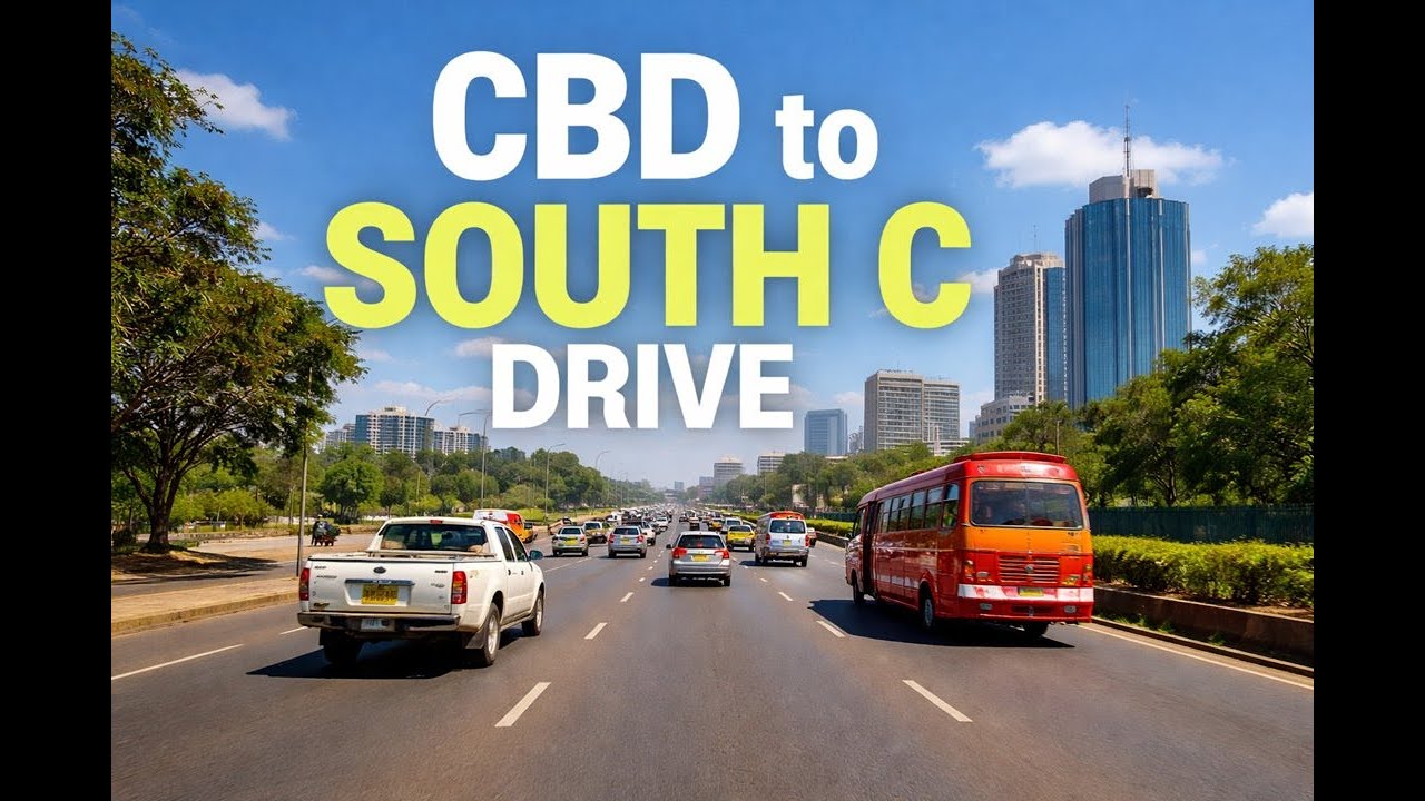 CBD to South B Drive | Nairobi City Daytime Road Trip 🇰🇪