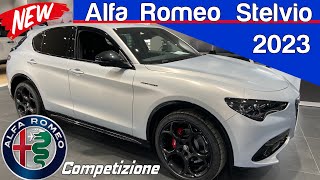 2023 New Alfa Romeo Stelvio Competizione - Interior and Exterior Details (Stupendo SUV)
