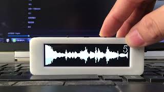 NVARCHER 3.12 inch OLED Music Spectrum Display Car Voice Control VU Meter Amplifier Microphone 8