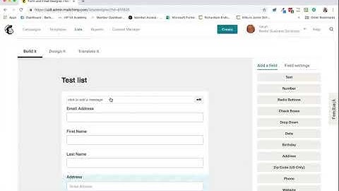 Setting Up Mailchimp for GDPR