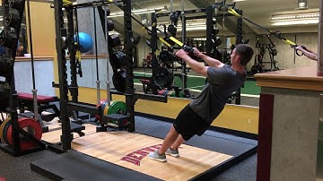 Eccentric TRX Row