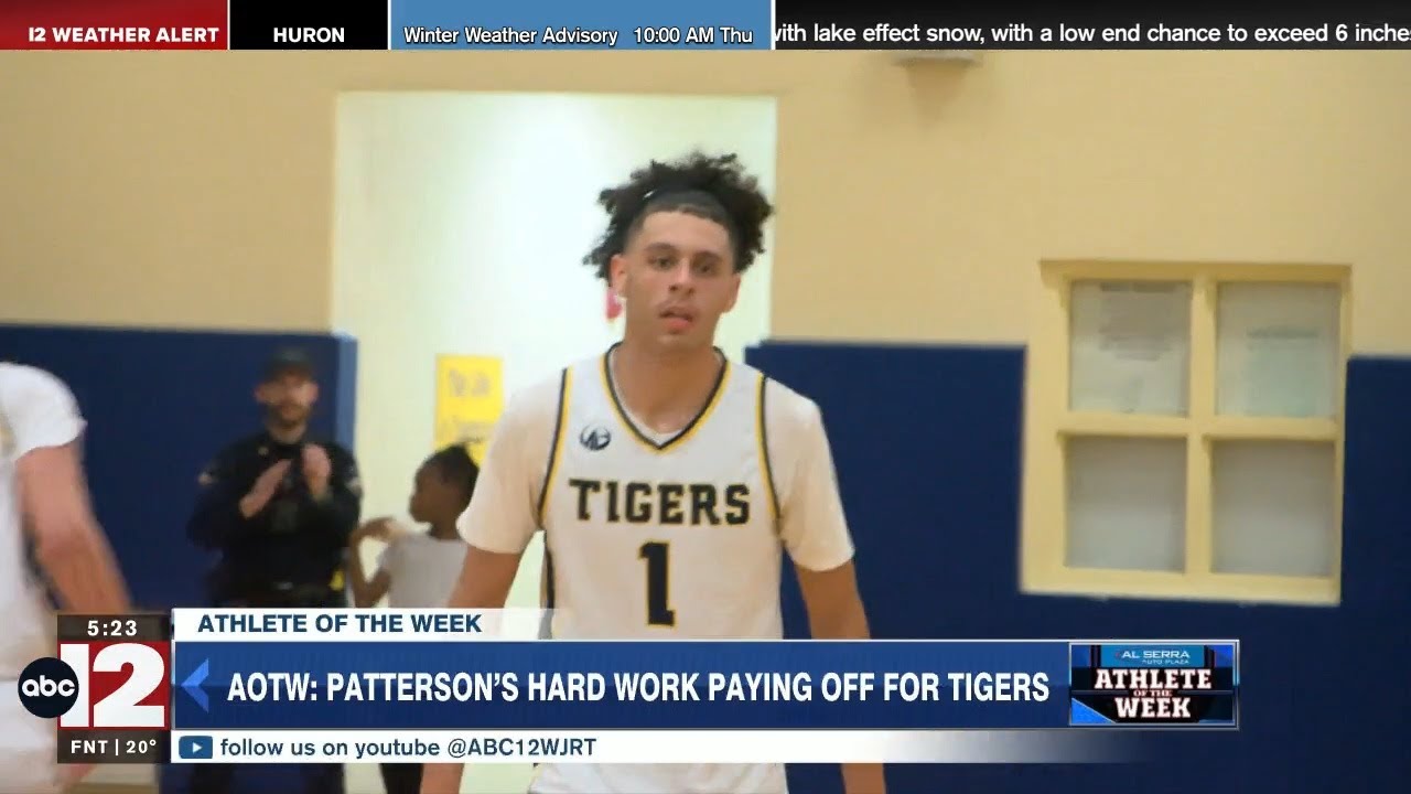 AOTW: Patterson's Hard Work Paying off For Tigers