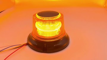 LED AMBER BEACON SAE / ECE R10 R65