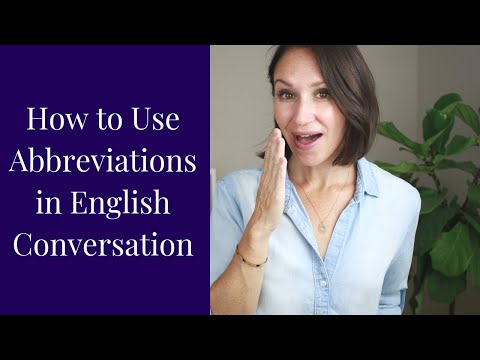 How to Use Abbreviations in English Like a Native