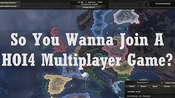 Hoi4 How To Find and Join A Multiplayer Game