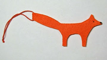 How To Make A Bright Fox Decoration From Felt - DIY Crafts Tutorial - Guidecentral