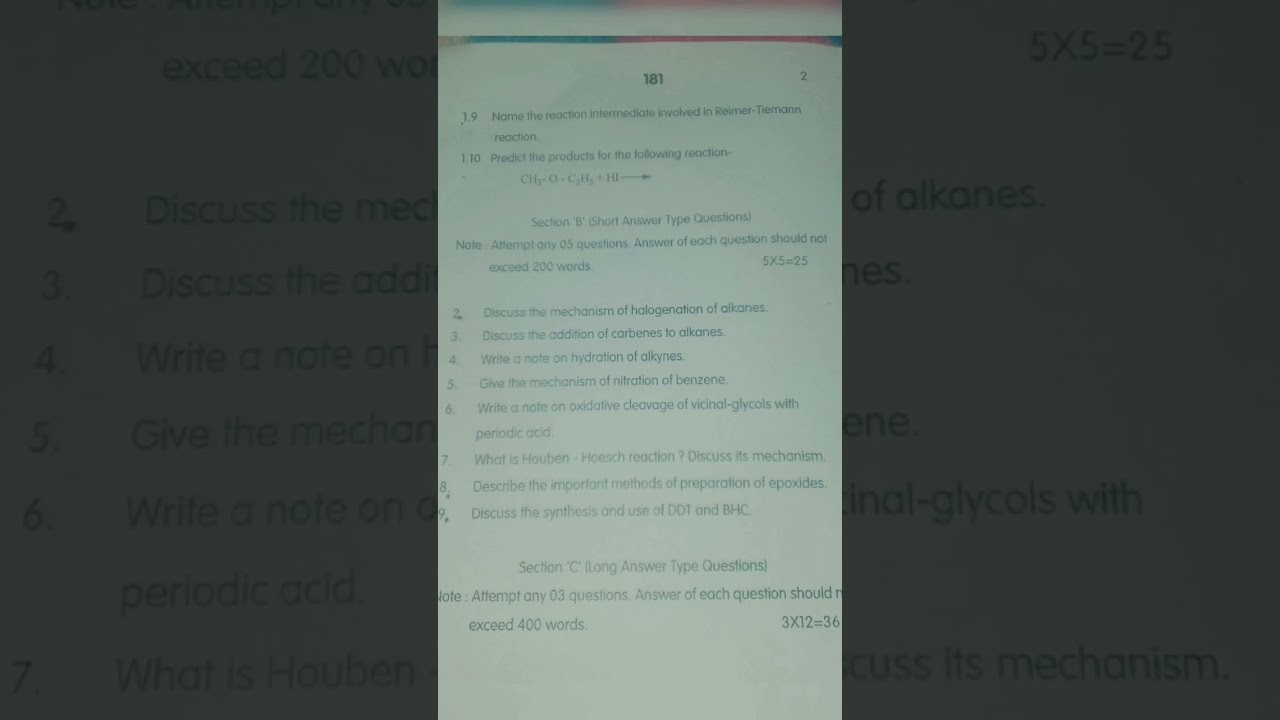 #bscchemistryquestions