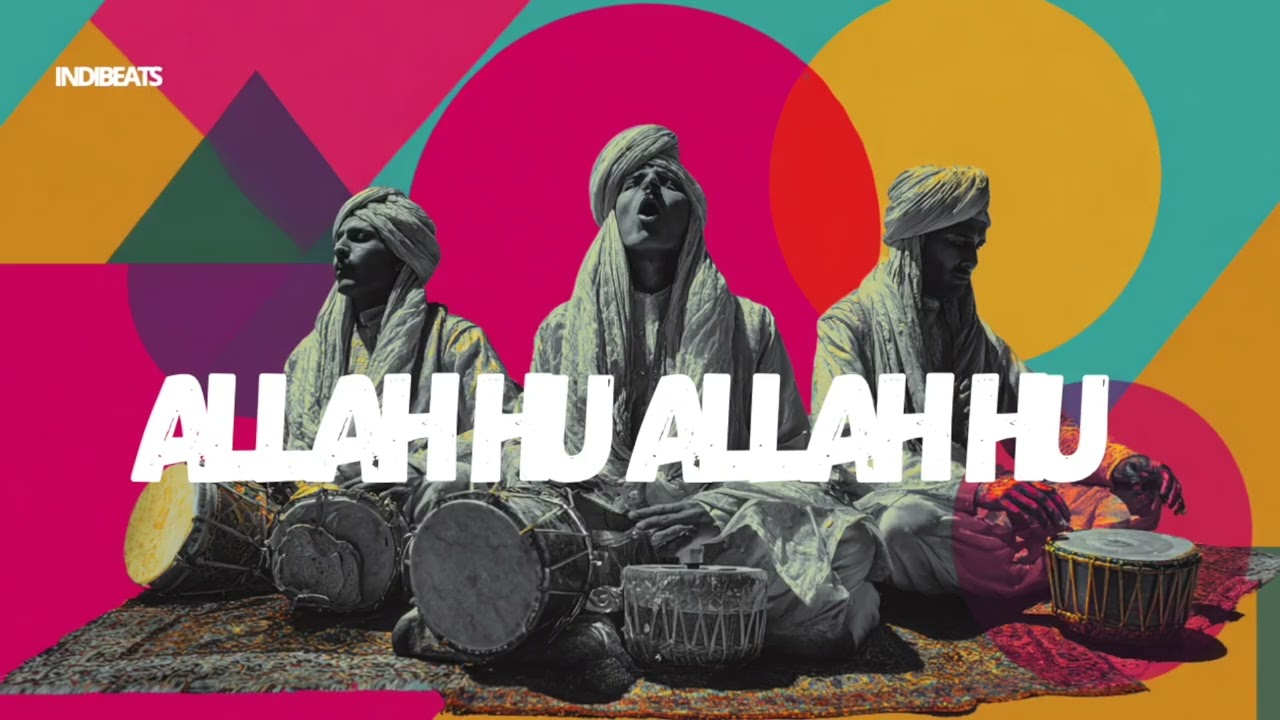 Allah hu Allah hu ,Qawali by Nusrat Fateh ali Khan cover (Qawwali Cover) | IndiBeatss