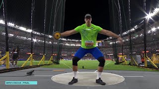 Turning Final ! Men's Discus Throw FİNAL World Championships Athletics Budapest 2023 Athletisme