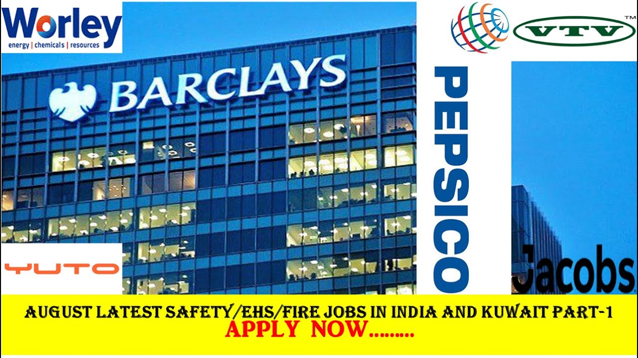 August - 2021 SAFETY/EHS/FIRE JOBS IN INDIA, KWAIT Part-1 | SAFETY TALK| SAFETY JOBS