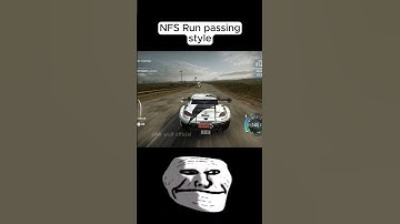 NFS Run passing style #needforspeed #nfs #viral #respect #shorts