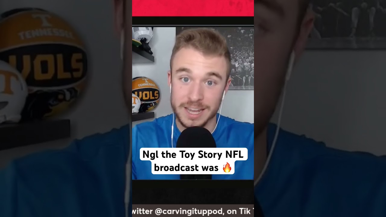 The Toy Story NFL broadcast was solid! #nfl #nflnews #toystory #disney #jaguars #falcons #football