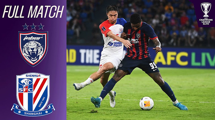 Johor Darul Ta'zim (MAS) - Shanghai Shenhua FC (CHN) | Full Match | AFC Champions League Elite™