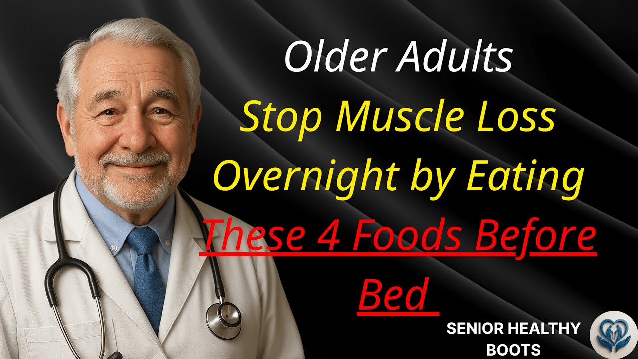 Older Adults: Stop Muscle Loss Overnight by Eating These 4 Foods Before Bed — Senior Health Boost