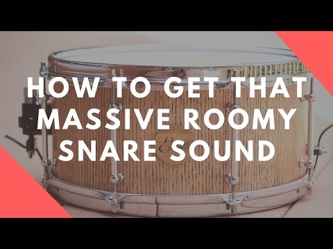 How To Get That Massive, Explosive Snare Sound Without Samples