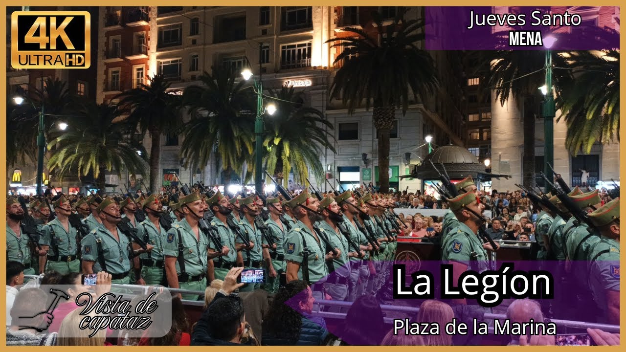La Legion canta El Novio de la Muerte | Semana Santa de Málaga 2025.