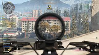 Warzone Crossbow killin 2 at 200m