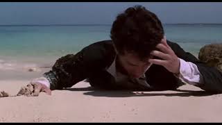 Splash 1984 - Madison gazes at Allen realising he's the person she saved