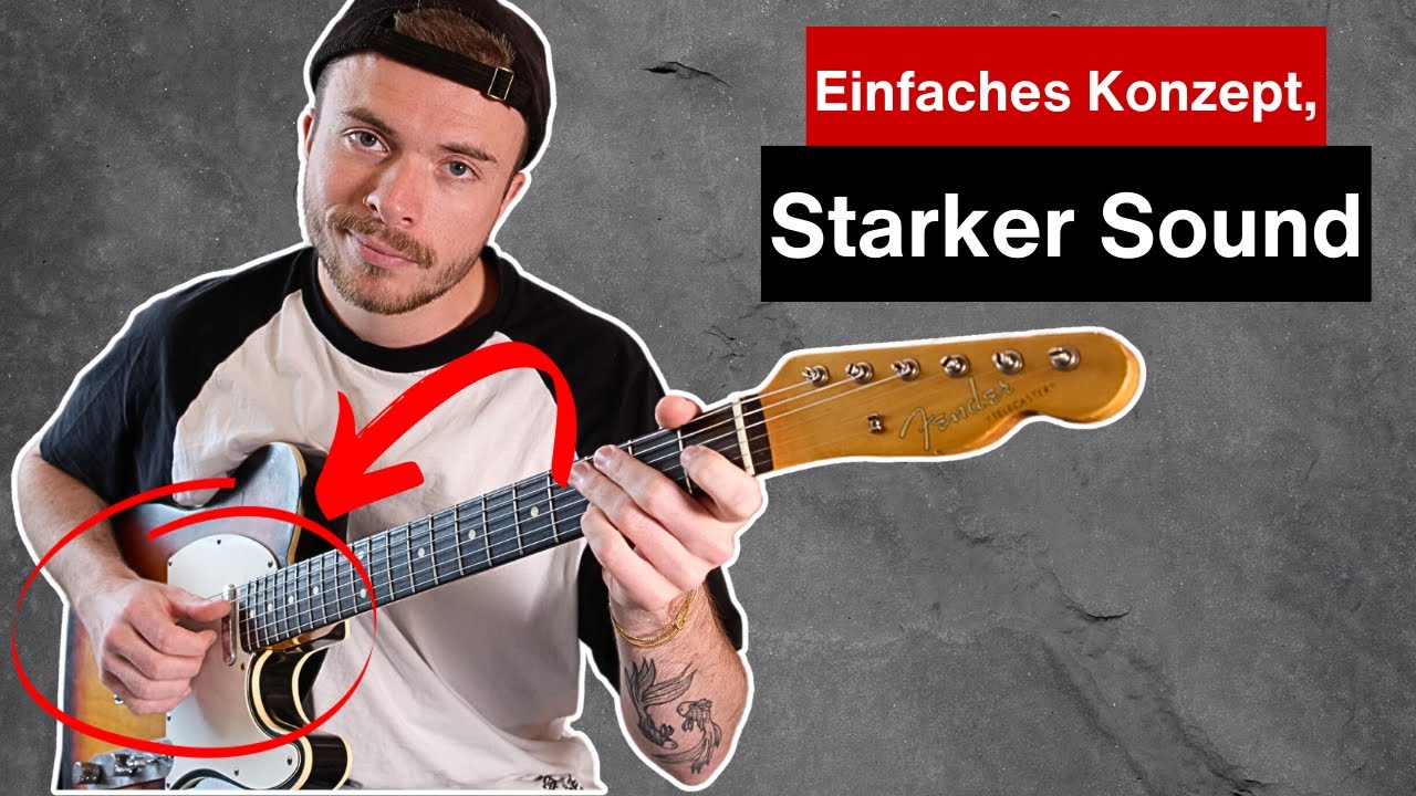 Fingerpicking… So spielen die Profis (E-Gitarre)