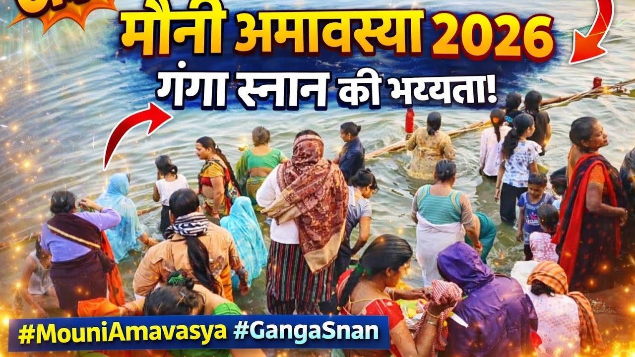 मौनी अमावस्या गंगा स्नान 2026 🙏 | आस्था, भीड़ और दिव्यता | Mouni Amavasya Vlog | #mouniamavasya2026 