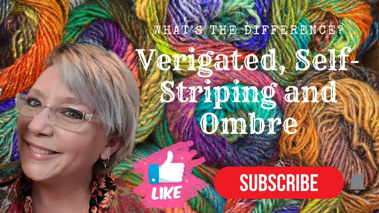 Self striping yarn  Needles to say more