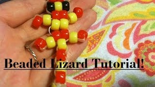 Beaded Lizard Tutorial! (Very Simple)