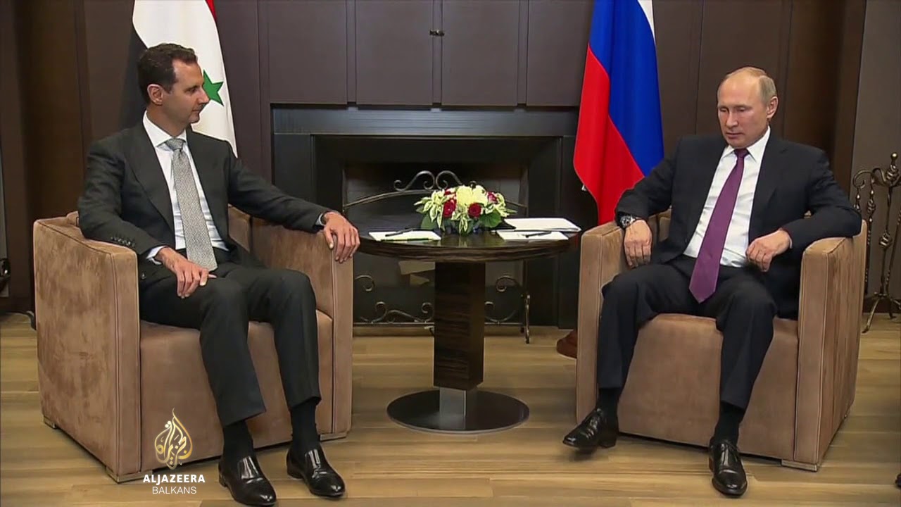سوتشي: بوتين والأسد يناقشان حل الأزمة السورية