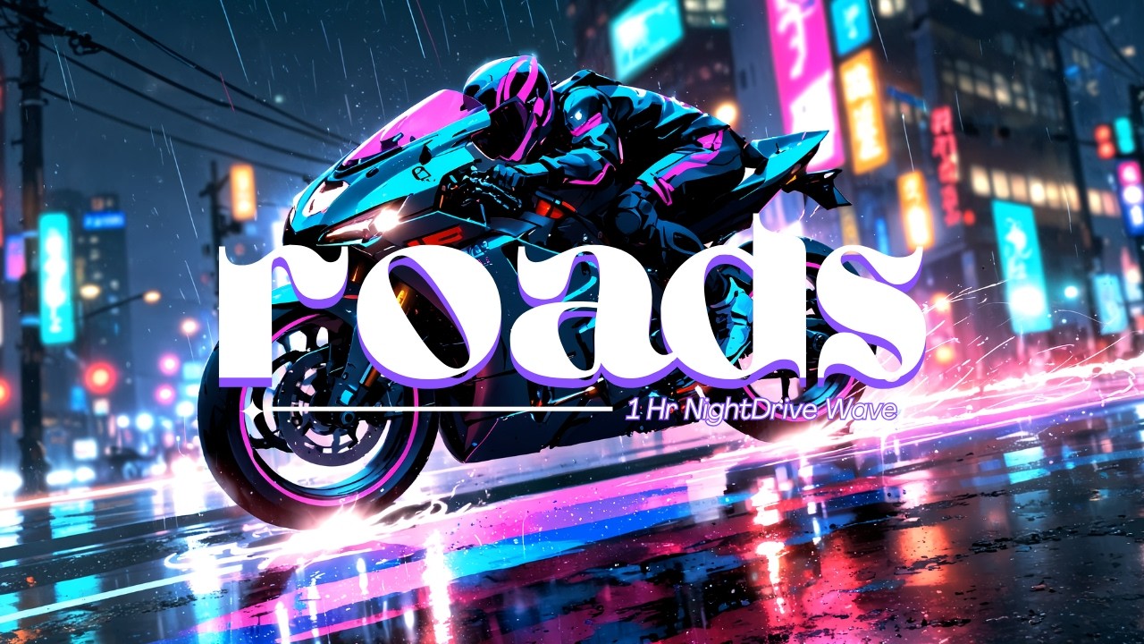 Some Roads Only Exist After Midnight 🌃 1 Hour Nightdrive Wave