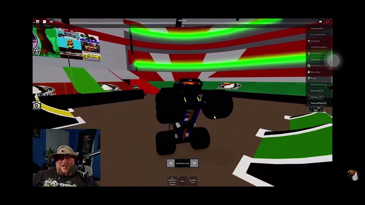 I played in toucan plays Roblox show! - YouTube