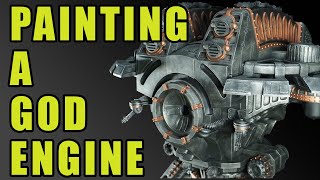 Painting begins on the Warlord Titan!