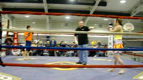 brittany dale.  first mma fight