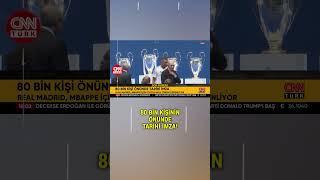 Kylian Mbappe Real Madridde Santiago Barnebauda 80 Bin Kişi Önünde Tarihi İmza