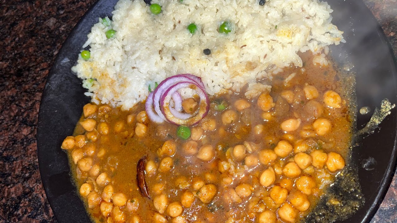 Shaadi wale Chole ki sabji or rice/Halwai style@