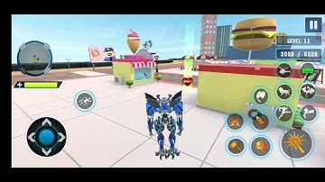 Elephant Robot Car Transform Game || Level 11 - Android Gameplay