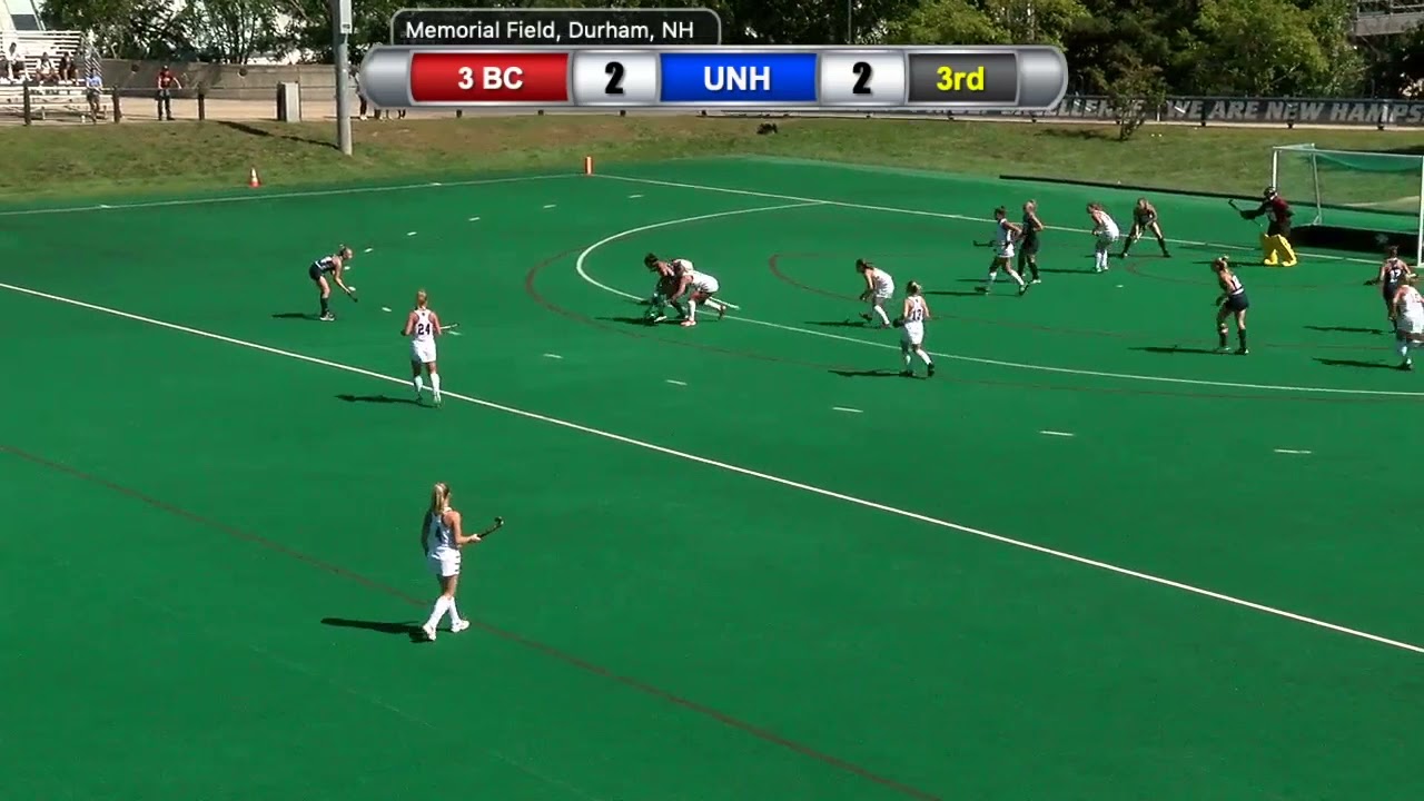 UNH Field Hockey vs. Boston College Highlights (9.19.21)