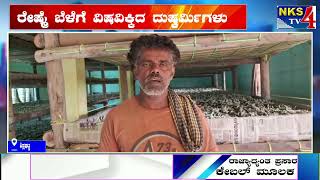 ಶಿಡ್ಲಘಟ್ಟ : ರೇಷ್ಮೆ ಬೆಳೆಗೆ ವಿಷವಿಕ್ಕಿದ ದುಷ್ಕರ್ಮಿಗಳು|NKS TV4