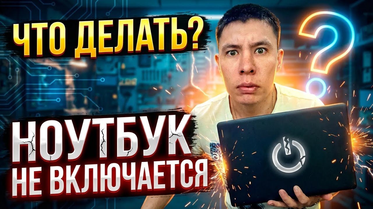 Ноутбук УМЕР? А Вот и НЕТ! Виновата вот эта Мелочь! Samsung не включается