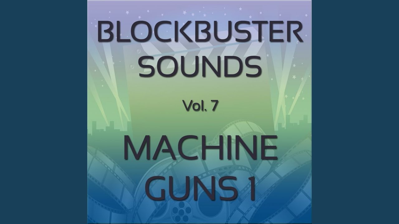 Gun Machine Gun Automatic 7.62 Caliber Ak-47 Burst Close Perspective 02 Warfare Sound, Sounds,...