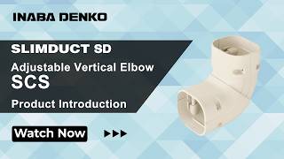 INABA  SCS】FREE (45° to 90°) VERTICAL ELBOW | Products | INABA DENKO