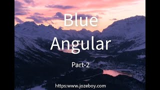 Blue Angular Part-2 in this video we discuss about all files in angular project. we run our app.