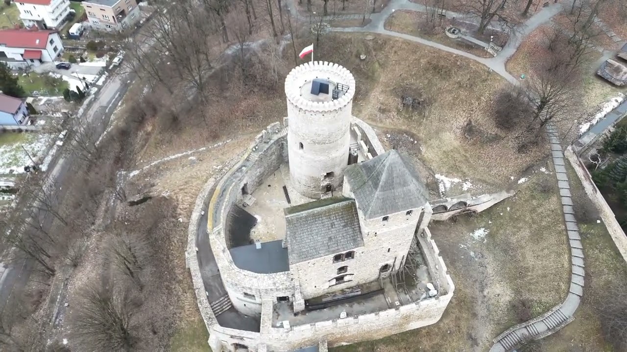 Siewierz Castle and Będzin Castle DJI Mini 4 PRO